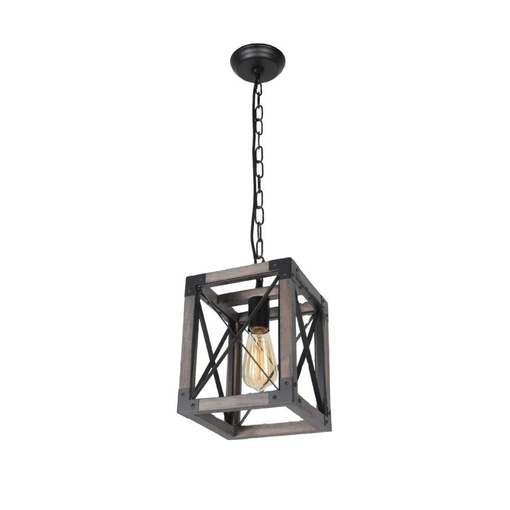 Exquisite Workmanship Factory Outlet High Quality Wooden Farmhouse Classic Pendant Lamp Bedroom Lighting Fixtures