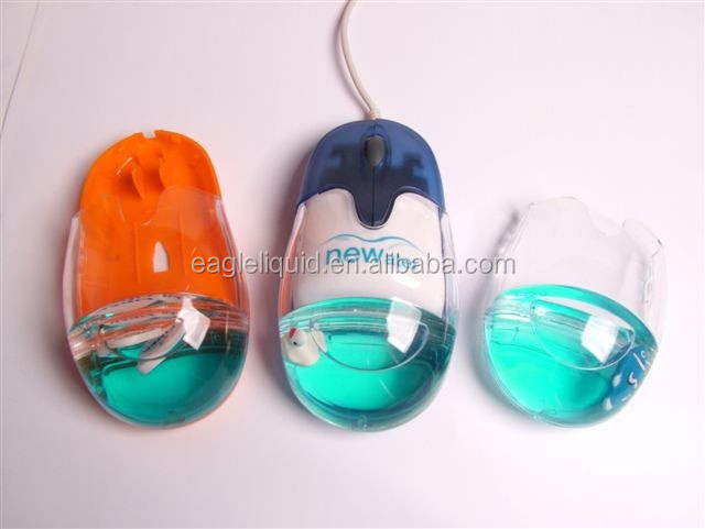 Popular Custom Floater New Style Liquid Aqua Water Oil Computer Wired Wireless Liquid Mouse