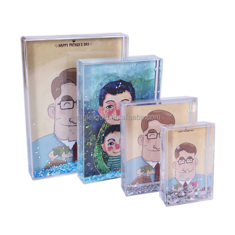 Custom  3D Photo Frame Factory Wholesale Photo Frame Moulding Valentine's Day Gifts Plastic Photo Frame