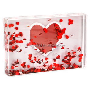 Custom  3D Photo Frame Factory Wholesale Photo Frame Moulding Valentine's Day Gifts Plastic Photo Frame