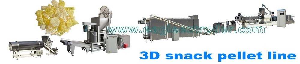 Fully automatic pani puri making machine 3d 2d pellet snack food papad extruder extrusion machinery