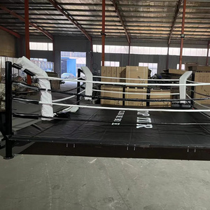 YG FITNESS YG -MMA13 factory price  customizable floor level boxing ring size mma octagon cage equipment for sale