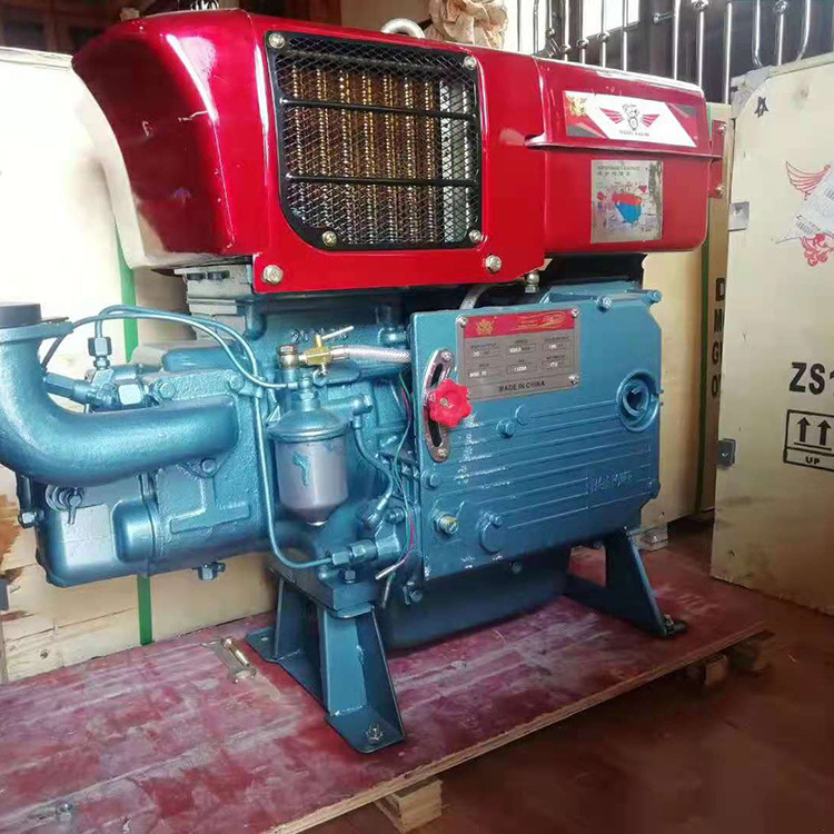 Original 20hp Water Cooling Single Cylinder Machinery water cooled diesel Engines