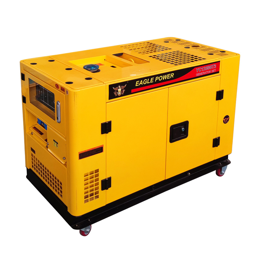 10kw 12.5 kva 15 kva 20 kva 30kva small silent diesel generator with faw engine