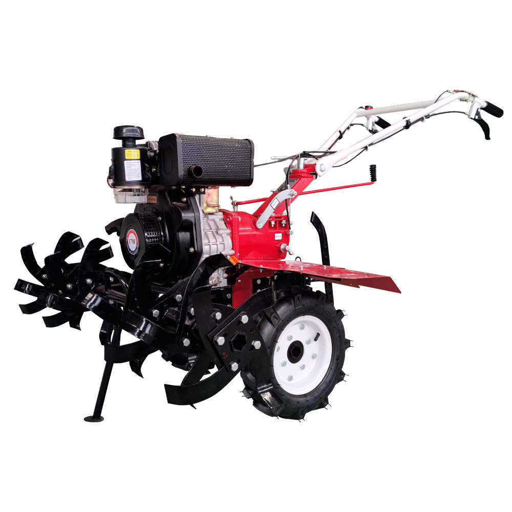 Landtop Easy to Use Field Diesel Tools Farming Equipment Agricultural Power Tiller Weeder Cultivation for Farmer