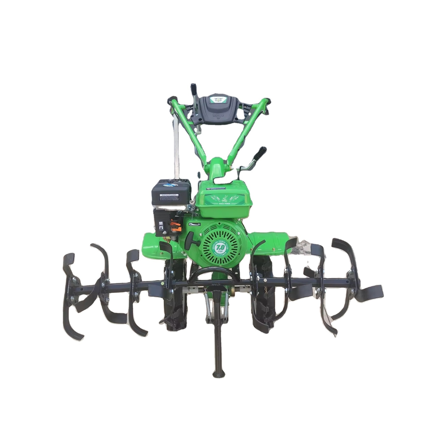 New Handheld Mini Power Tiller Gasoline Rotary Cultivator with Engine for Farm Use Weeder Factory Price