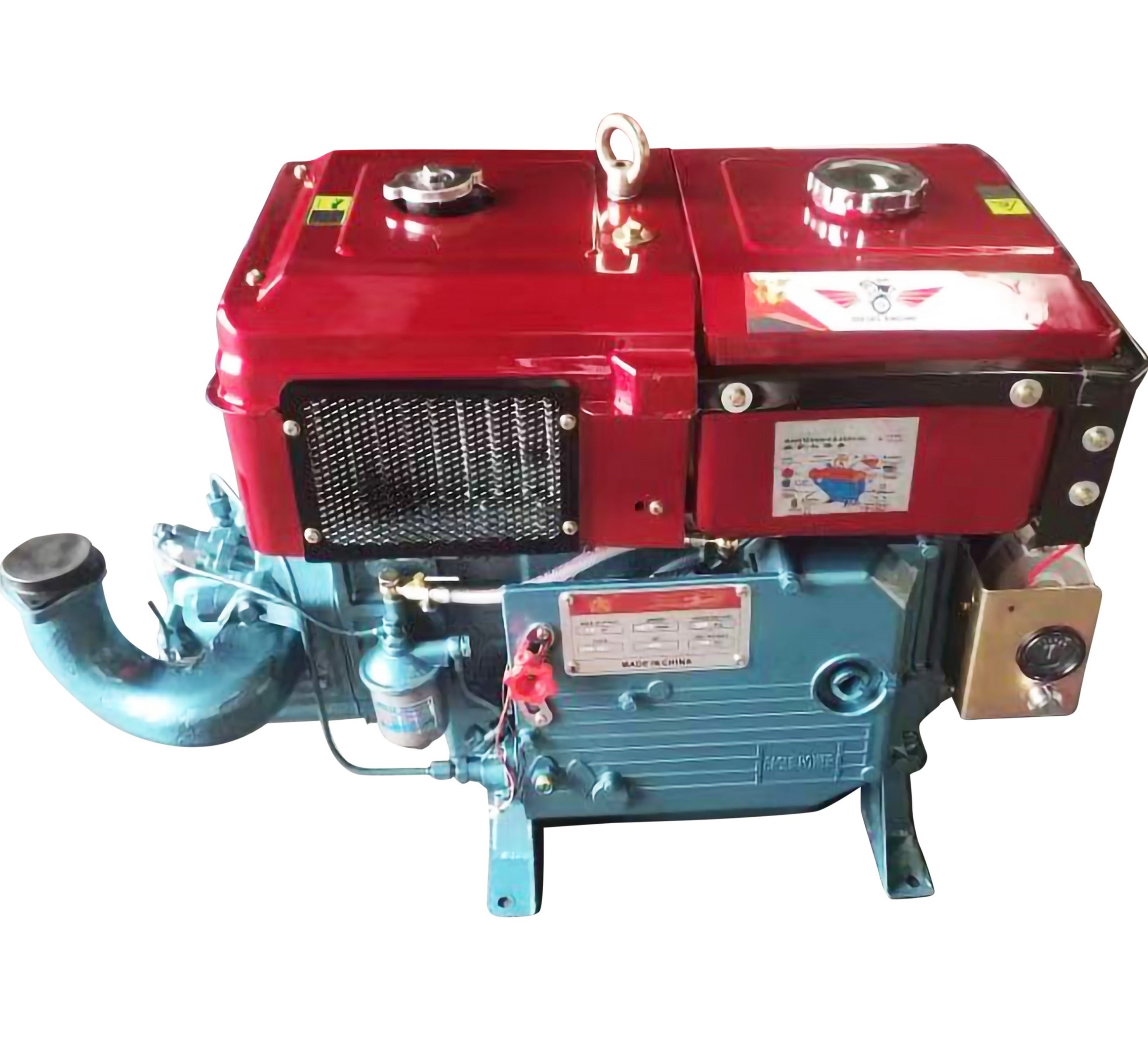 Tengka Chang Fa 7hp ZS 195 ZS 1130 Diesel Engine Yunnei Yanmar Weichai Single Cylinder Marine Diesel Engine