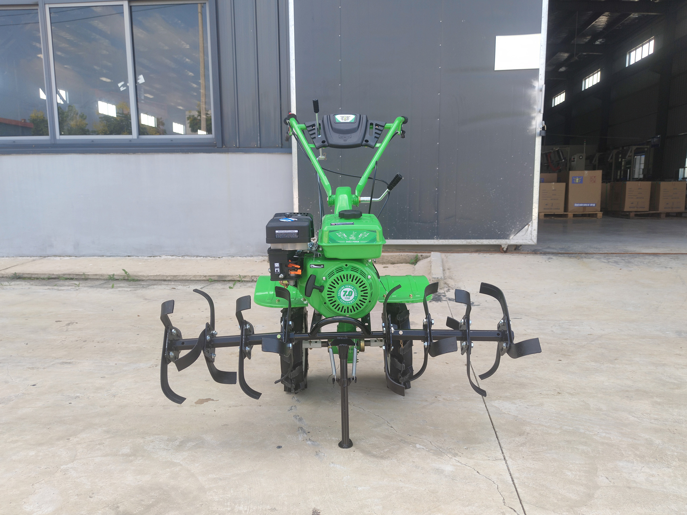 New Handheld Mini Power Tiller Gasoline Rotary Cultivator with Engine for Farm Use Weeder Factory Price