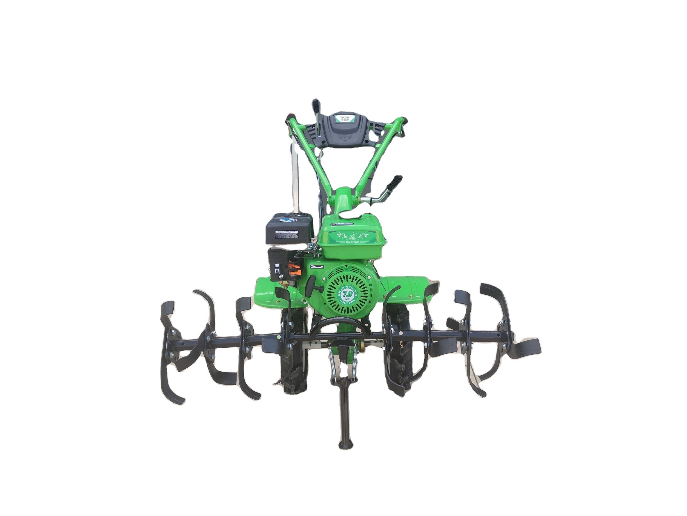 China Best Wholesale Price Hand Hold Ploughing Machine 7HP Gasoline Mini Power Tiller Mini Tractor Mini Cultivator