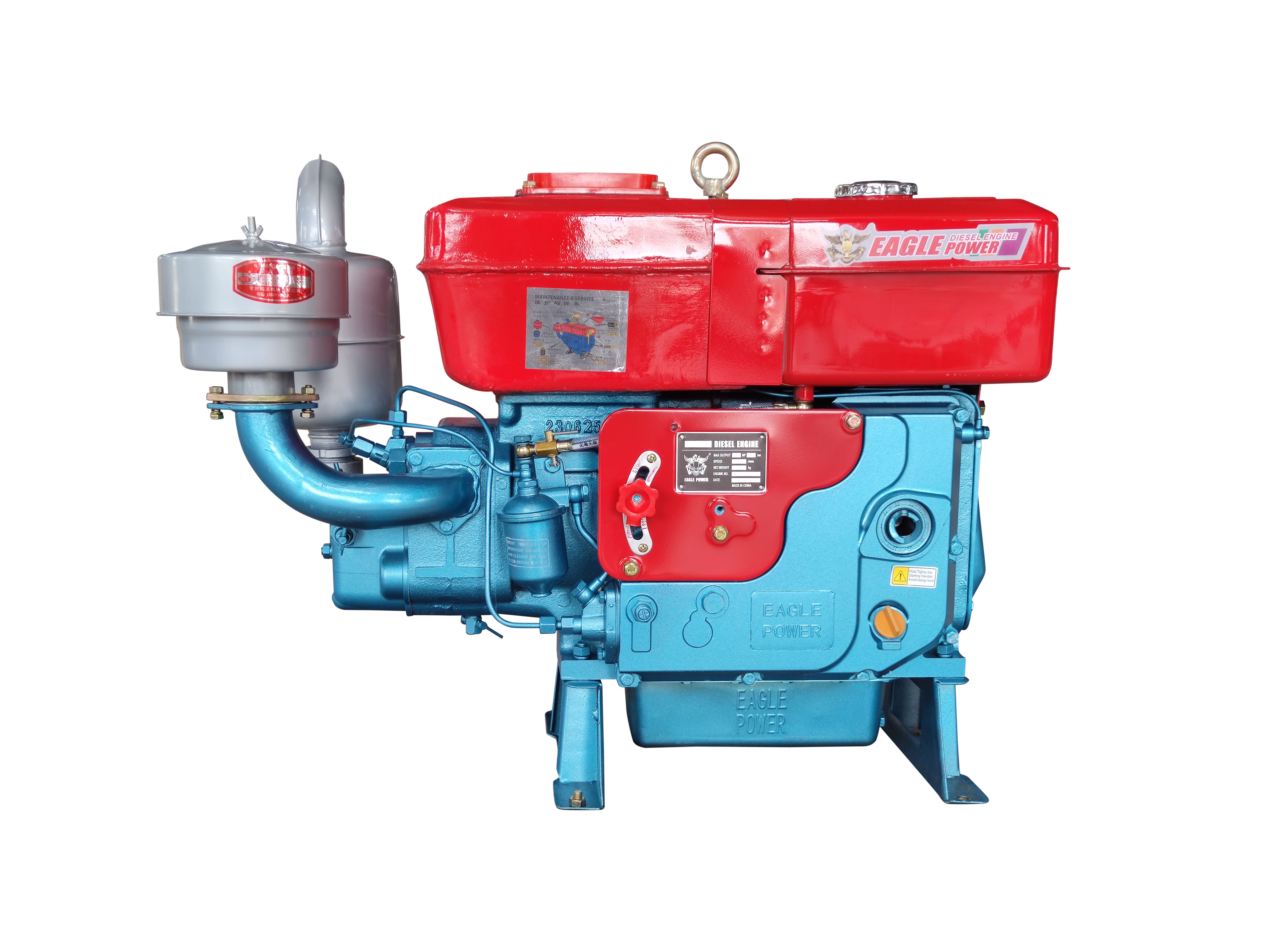 Farm Machine ZS1115/ZS1105/ZS1110 18 Hp 25 Hp 30 Hp Diesel Engine 1 Cylinder Water Cooled Diesel Engine