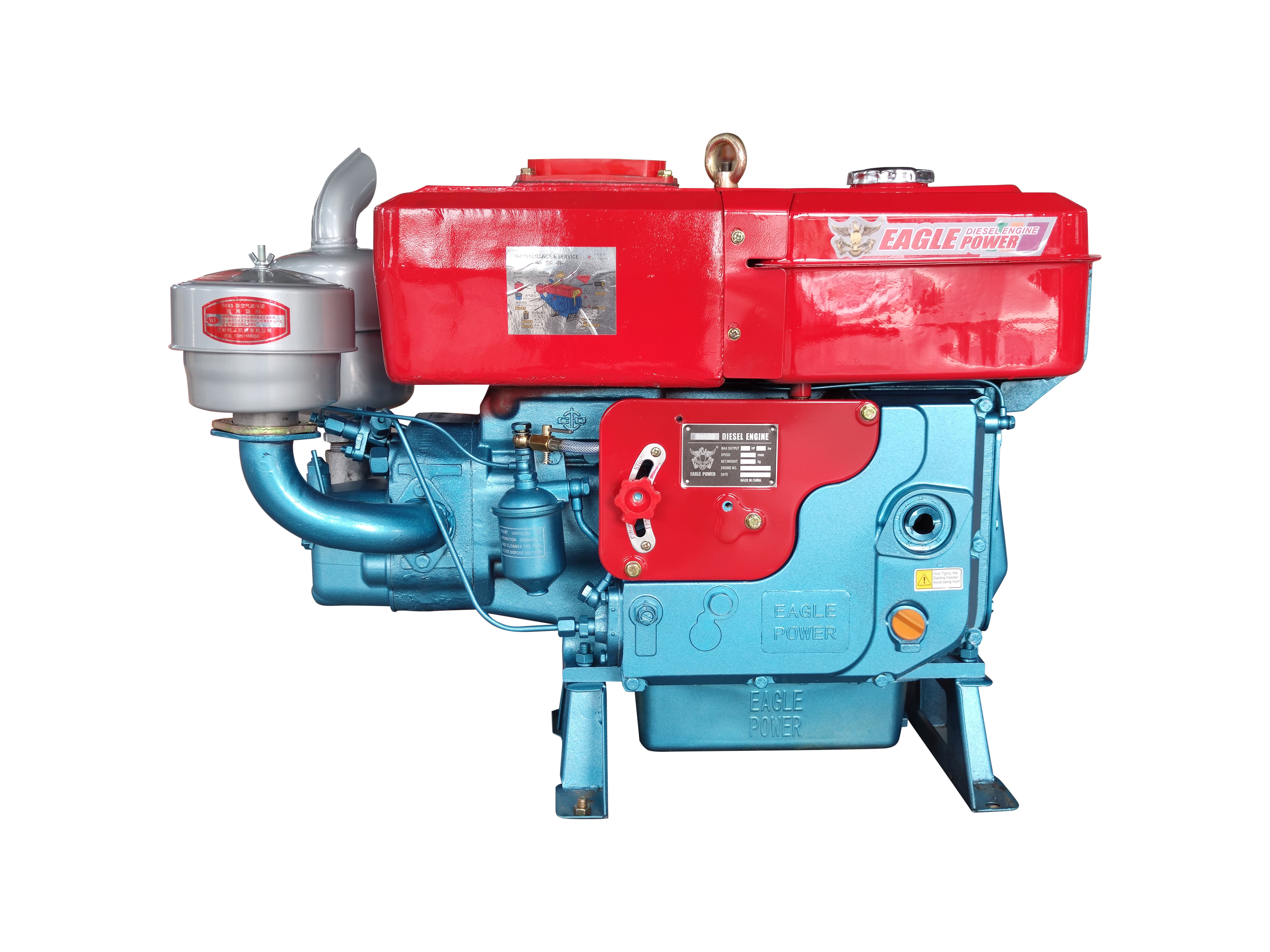 Hot Sales Diesel Engine 15hp 2200rpm Diesel Engine Single Cylinder 15 Hp Diesel Engine S1100 Zs1100