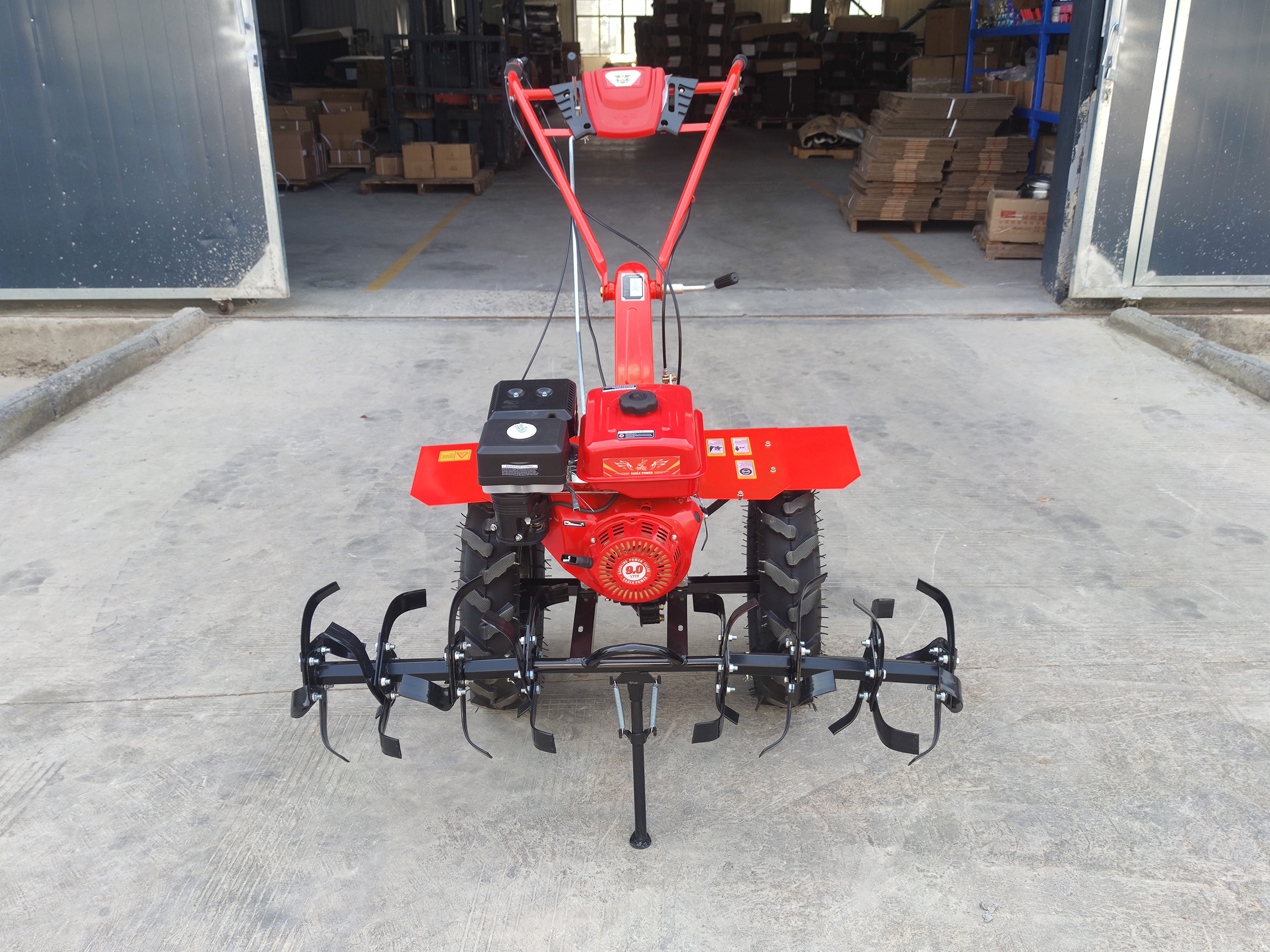 EP1050 9HP Agricultural Equipment Gasoline Power Tiller Garden Rotavator Gasoline Cultivator Tiller