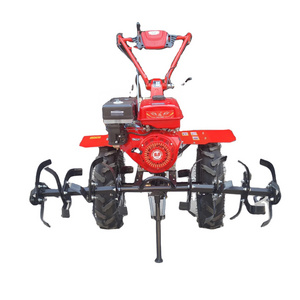 Top Rank Professional Agricultural Farm Use Machine Cultivation Land Rotary Gasoline 9HP Mini Power Tiller Hoe Cultivator