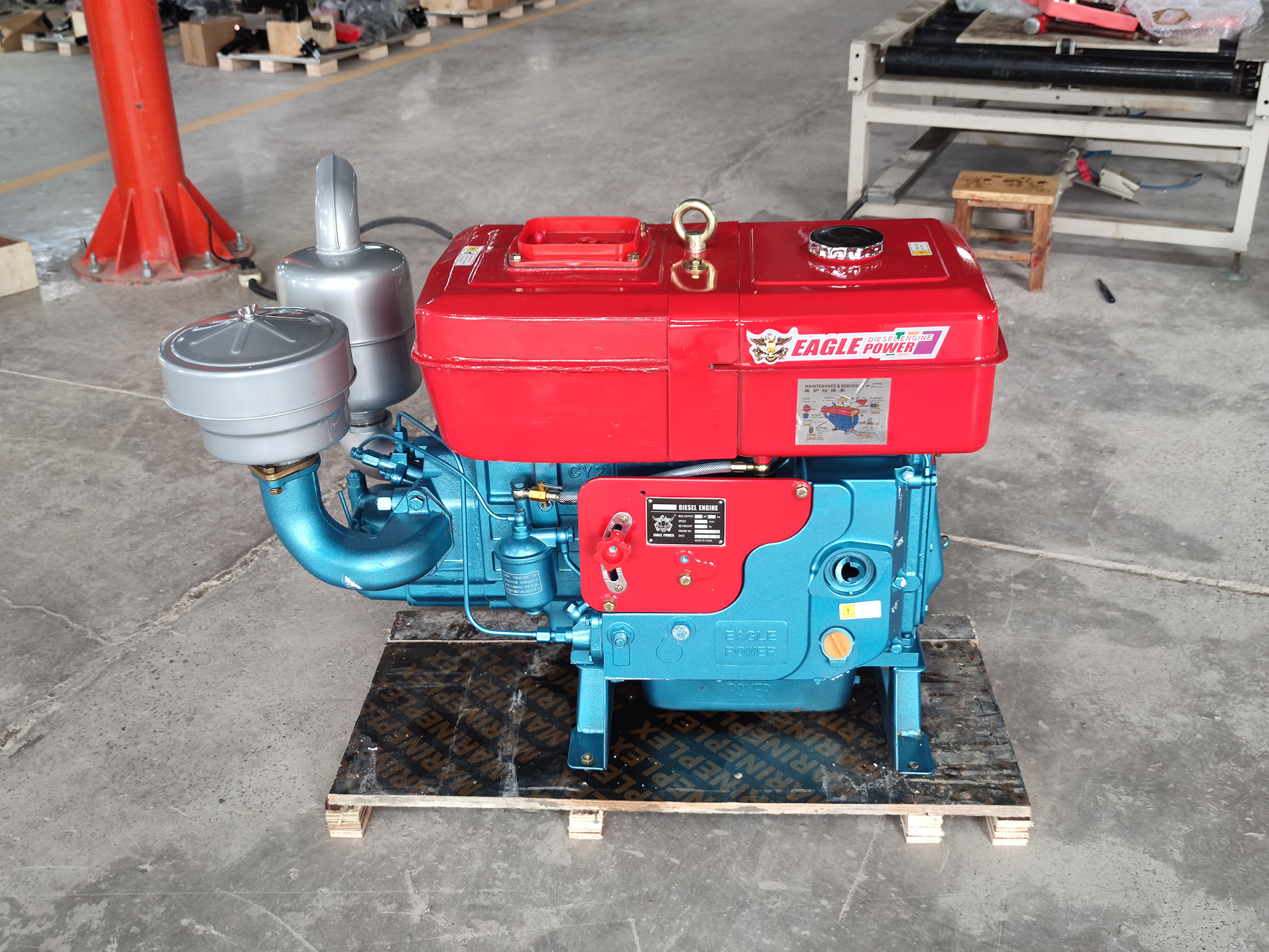 Changchai Single Cylinder Water Cooled Diesel Engine S1100 S1110 S1115 S1125 S1130 Diesel Diesel Engine For Agriculture