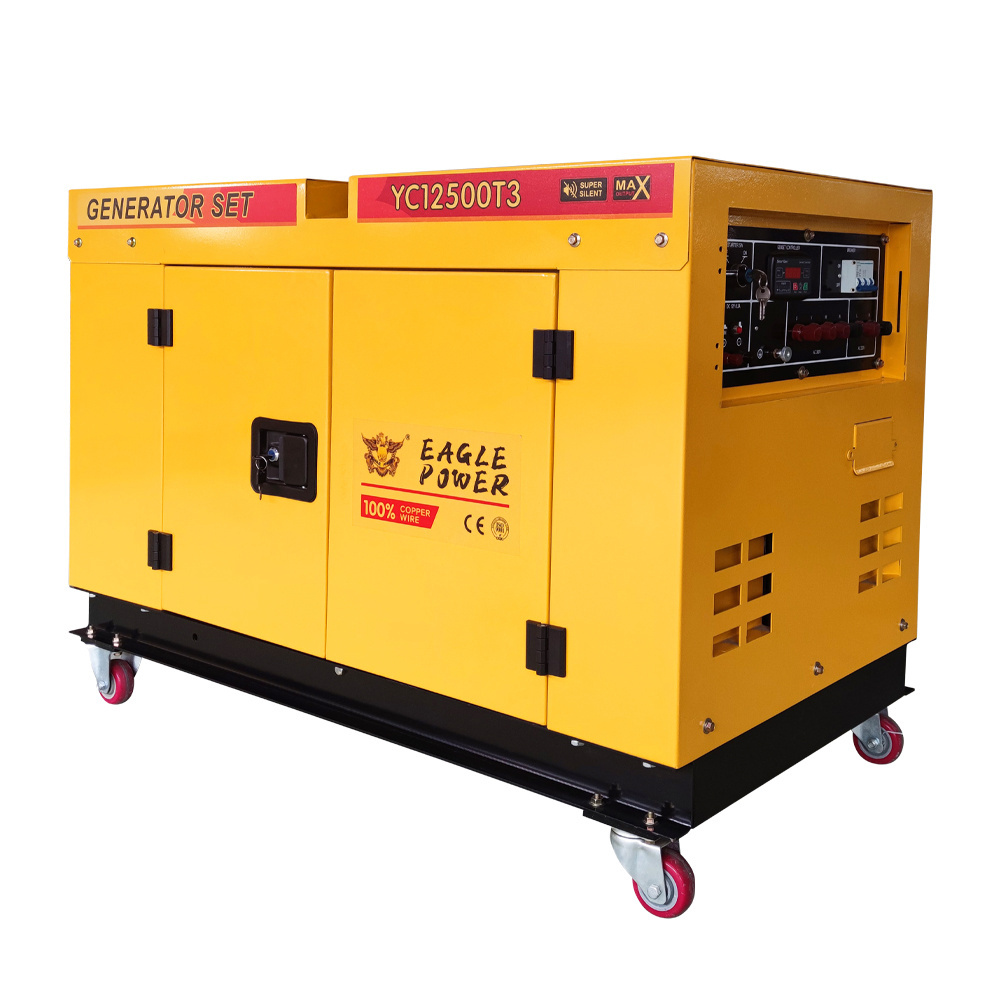 10kw 12.5 kva 15 kva 20 kva 30kva small silent diesel generator with faw engine