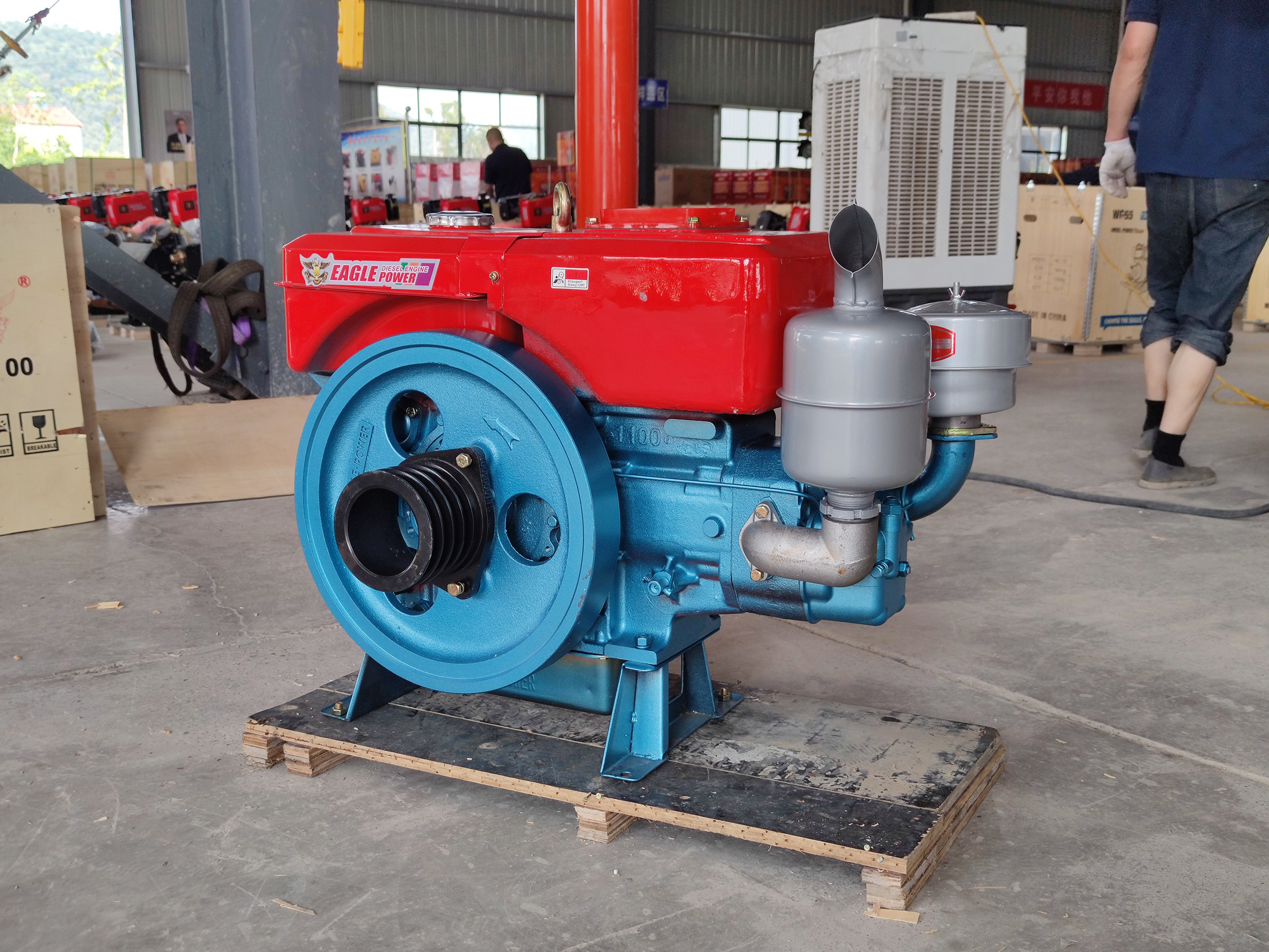 Hot Sales Diesel Engine 15hp 2200rpm Diesel Engine Single Cylinder 15 Hp Diesel Engine S1100 Zs1100