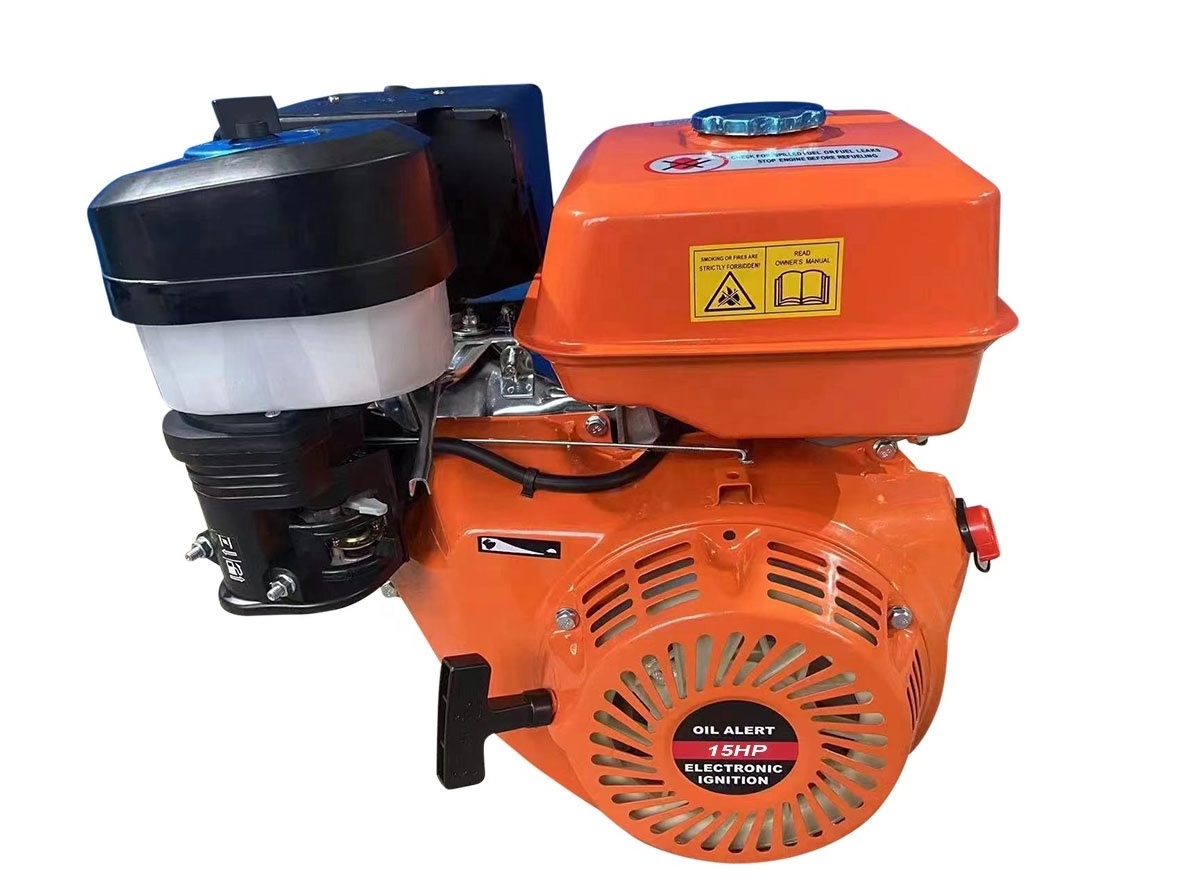 Single Cylinder 15HP 420CC Petrol Engine 4-Stroke Motor Small Gasoline Engine Mini Gasoline Engine