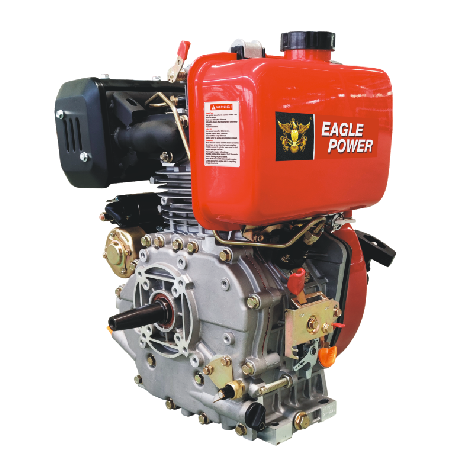 China Factory High quality 4HP 5HP 10HP 12HP single cylinder 4 stroke air-cooled small diesel engine with electric start motor