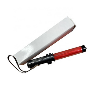 29cm LED Traffic Control Baton wand light with whistle