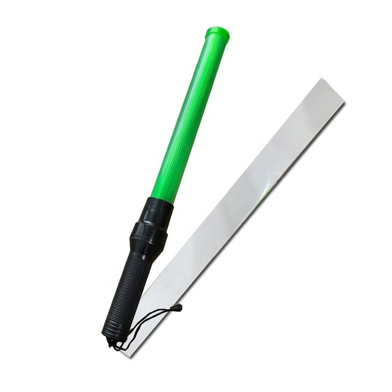 Green LED Traffic safety Baton wand light