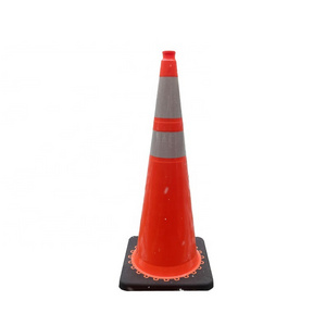 90cm 5.4kgs Orange PVC traffic Cone for road safety