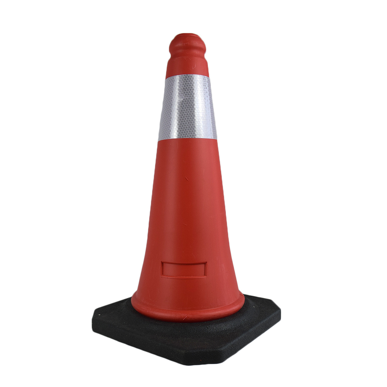 Reflective 50cm 75cm 100cm PE plastic traffic cone with reflectIve film road cone