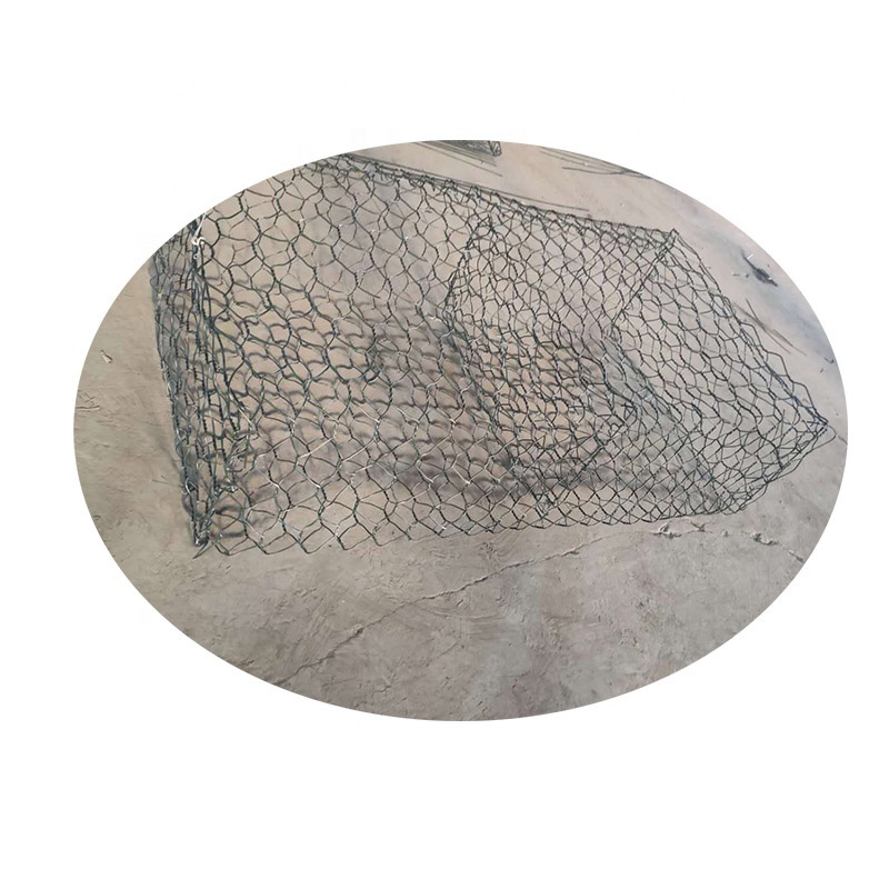 2x1x0.5m Galvanized Iron Wire Gabion PVC Coated Wish Mesh Gabion