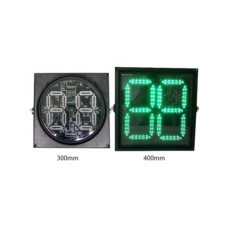 Red green traffic lights counter