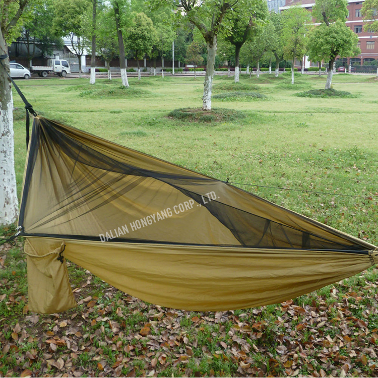 Ultralight Outdoor Camping Mosquito Net Hammock with Tent Tarp