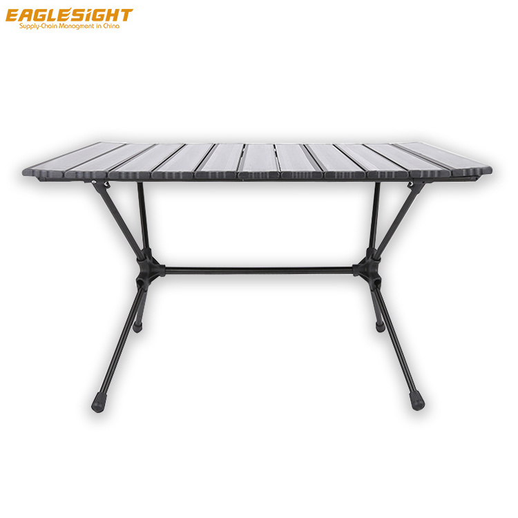 New Design Ultralight Height Adjustable Foldable Camping Table Aluminum Foldable Camping Table Foldable Picnic Table