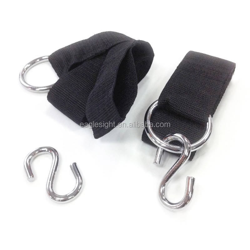 New Premium Durable Hammock Tree Straps Tree Swings straps with Safe Carabiners