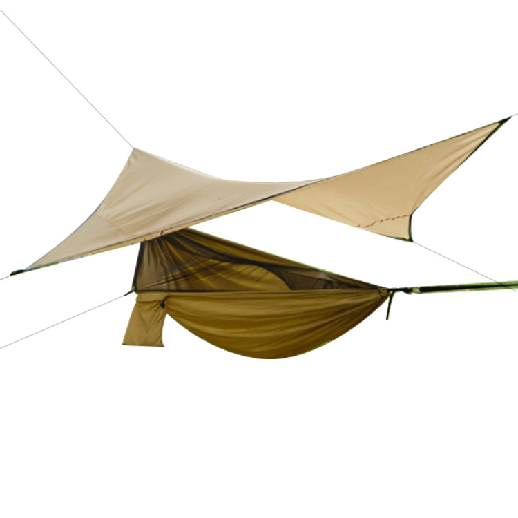 Ultralight Outdoor Camping Mosquito Net Hammock with Tent Tarp