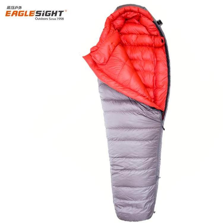 Eaglesight Waterproof White Goose Down Sleeping Bag Winter and Cold Weather Camping Sleeping Bag