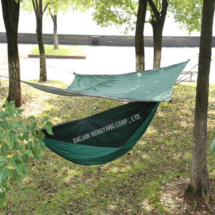 Ultralight Outdoor Camping Mosquito Net Hammock with Tent Tarp