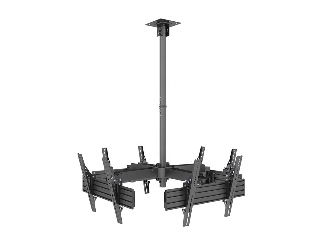 Quad TV Mount Bracket Ceiling Mount for LCD Display