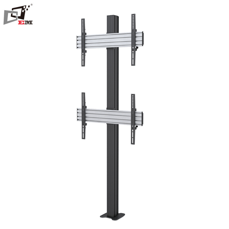 Hot Selling Floor Stand Micro- Adjustable Video Wall Mount With Fix Plate