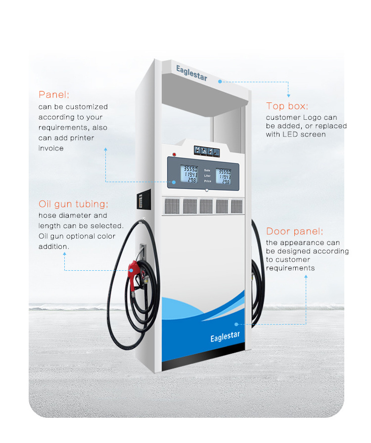 EG3 Fuel Dispenser Price Manufacturer Provide Gas Station Fuel Pump Machine in South Africa Petrol Pump Machine Price