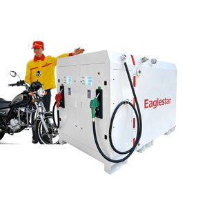 Portable Mini Gas Station Container Fuel Oil Dispenser Storage Equipment Petrol Tank Gasoline Mobile Station