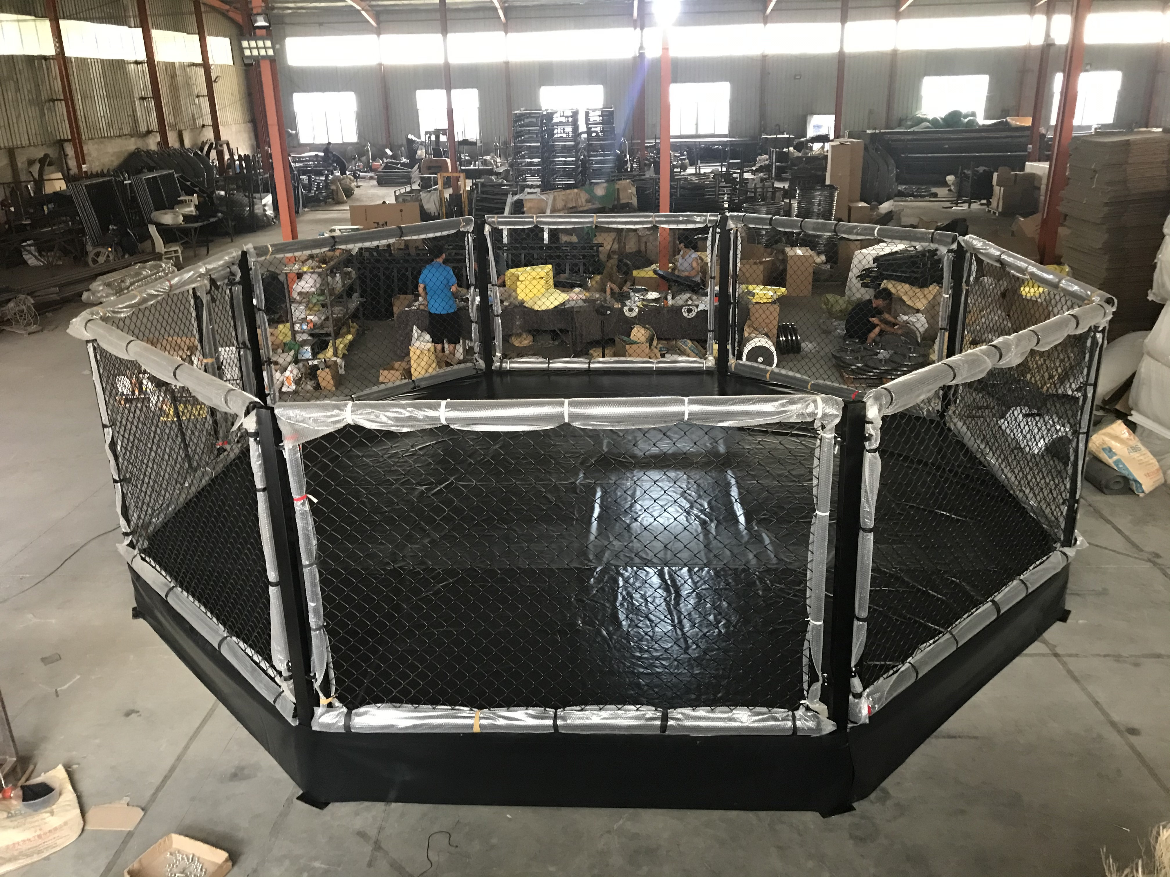 YG-MMA01 mma cage octagon commercial gym equipment  octagon cage machine for sale home use boxing ring