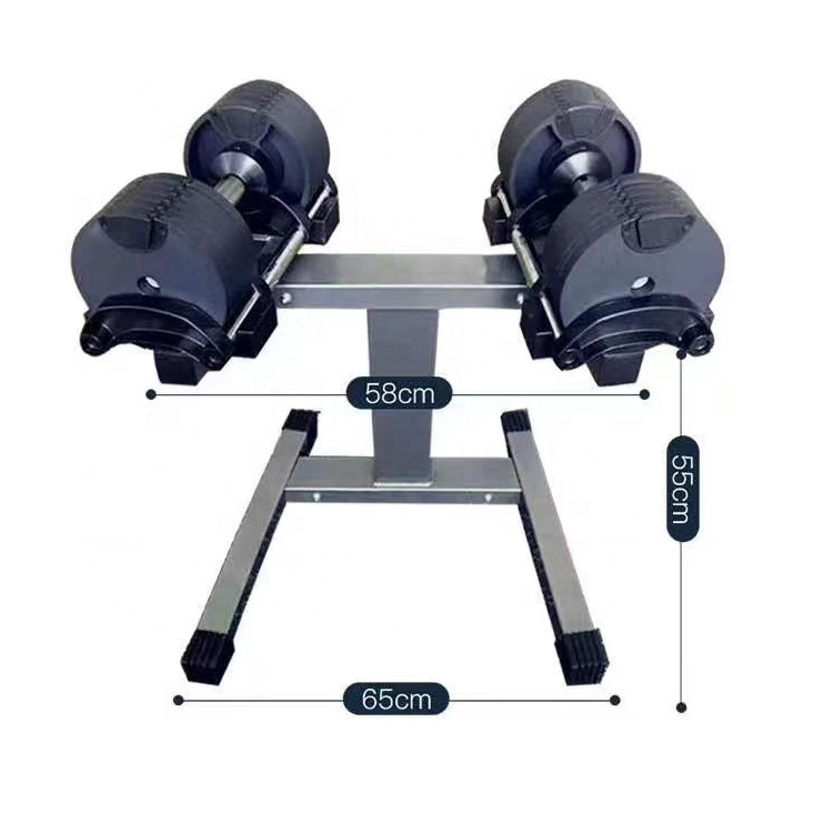 YG-GA019 Gym Equipment Body Building Fitness Accessories Adjustable Dumbbell Rack Dumbbell Set