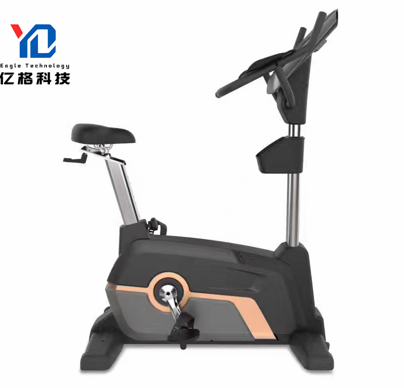 YG-U001 YG Fitness Commercial Upright Bike Magnetic Control Exercise Bike For Body Exercise Customized