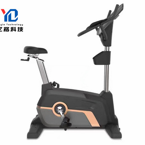 YG-U001 YG Fitness Commercial Upright Bike Magnetic Control Exercise Bike For Body Exercise Customized