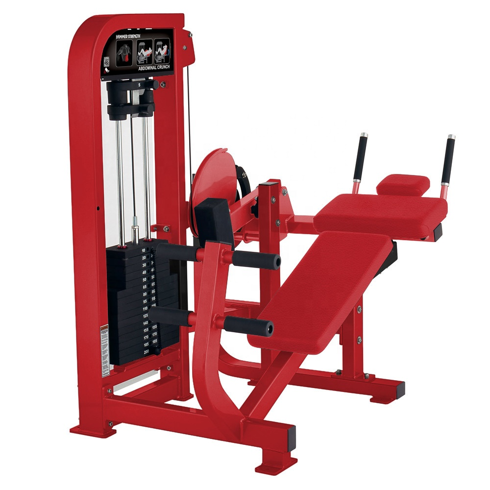 YG Fitness YG-8022 New arrival Gym equipment Bodybuilding pin loaded fitness functional trainer machine Crunch Abdominal Crunch