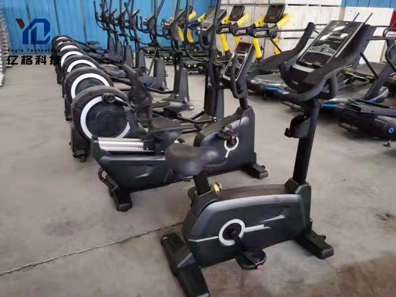 YG-U001 YG Fitness Commercial Upright Bike Magnetic Control Exercise Bike For Body Exercise Customized