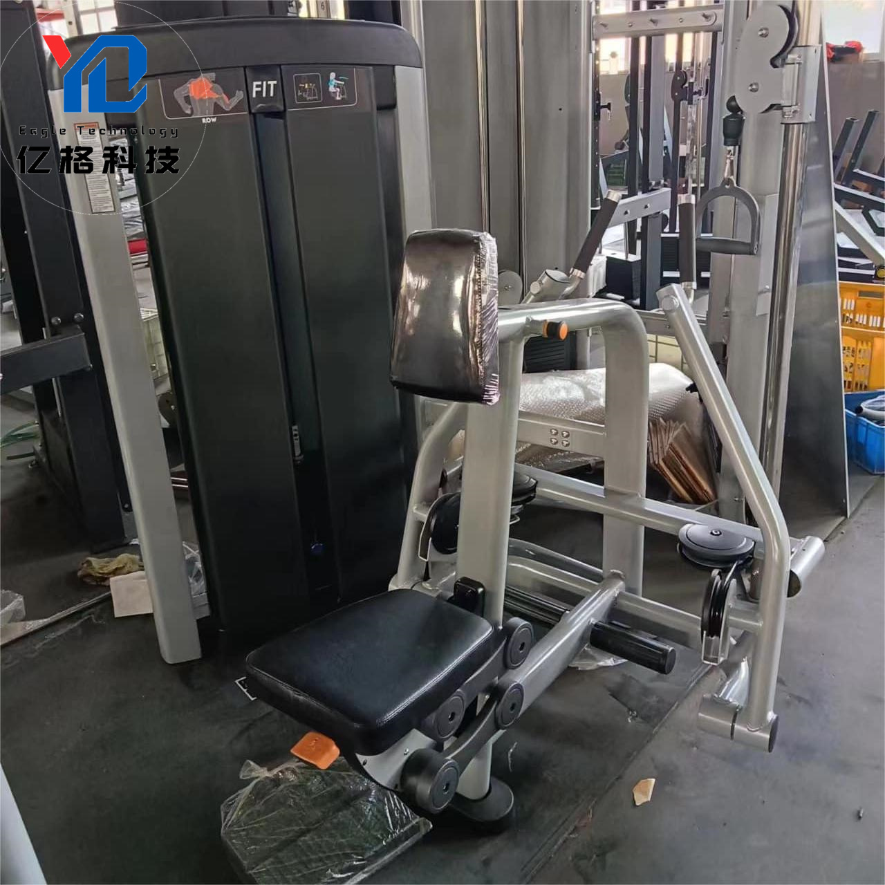 YG Fitness YG-7009 Lifefit Fitness Equipment Commercial Use Pin Load Selection Seated Row machine For Gym Club