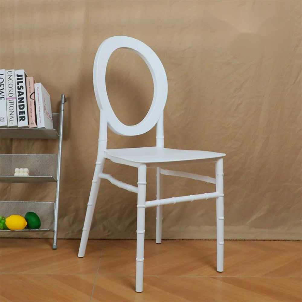 Hot Selling White Banquet Party Hotel Plastic Stackable Event Chairs For Wedding