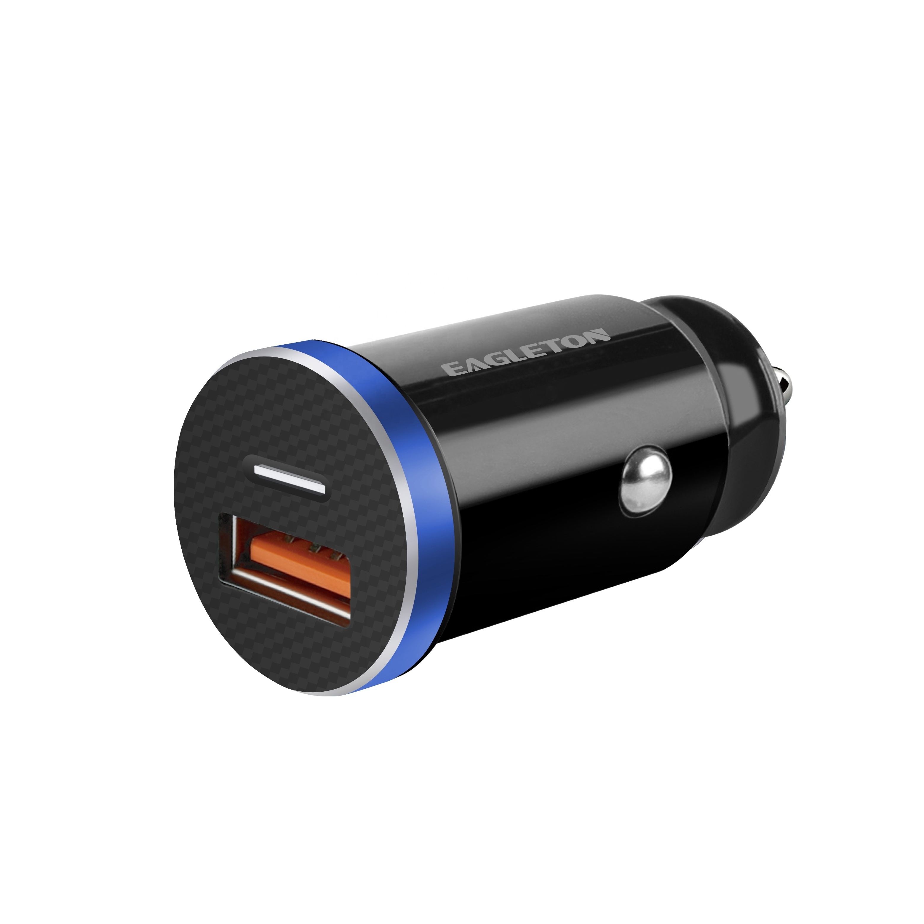 dc car charger  USB C pd30W+ QC3.0 18W usb c car fast charger mini portable charger