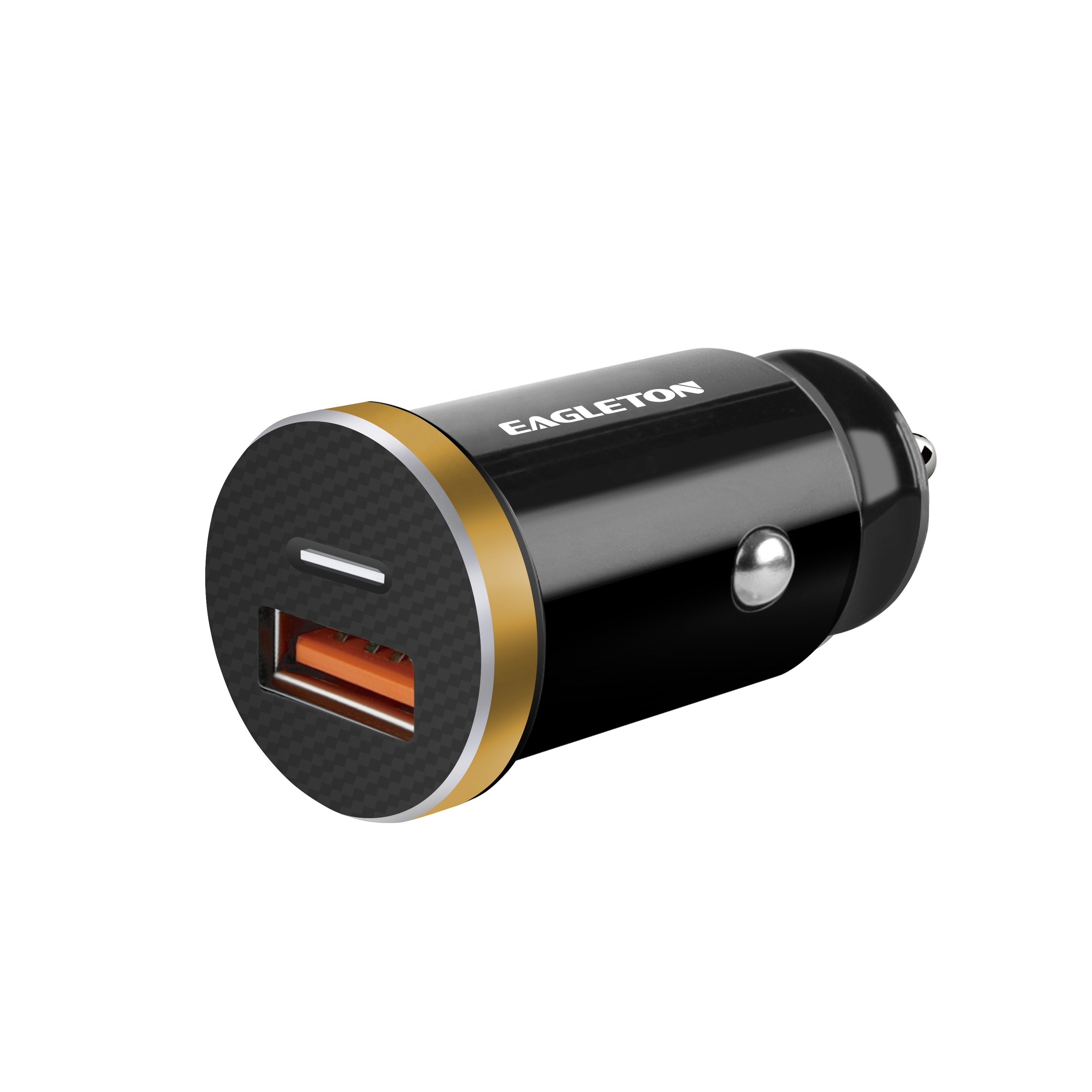 dc car charger  USB C pd30W+ QC3.0 18W usb c car fast charger mini portable charger