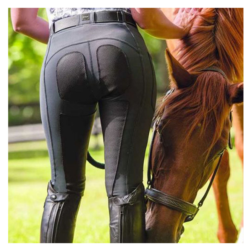 Horse Riding Breeches Leggings Silicone Horseback Girl's Trousers Horseback Riding Racing Equestrian Pants Leggings