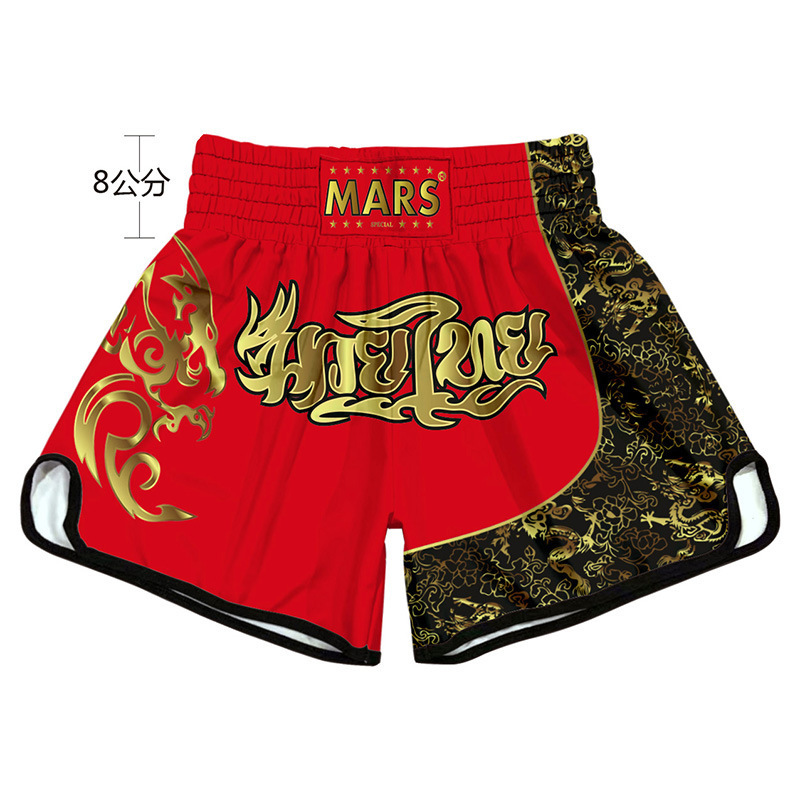 Custom Muay Thai Shorts Gladiator MMA Kickboxing Fight Atacado UFC men's compression sublimation muay thai shorts for men